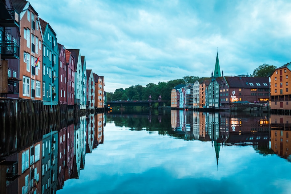 Norges vackraste städer att flyga till